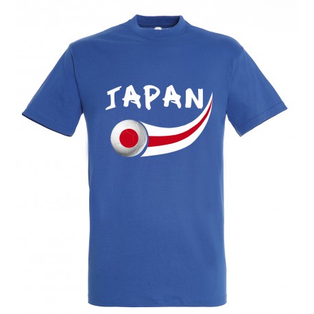 Picture of Supportershop JPBL-XXL Japan T-Shirt for Men - Blue, 2XL