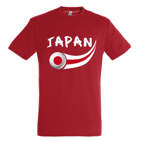 Picture of Supportershop JPRD-XL Japan T-Shirt for Men - Red, Extra Large