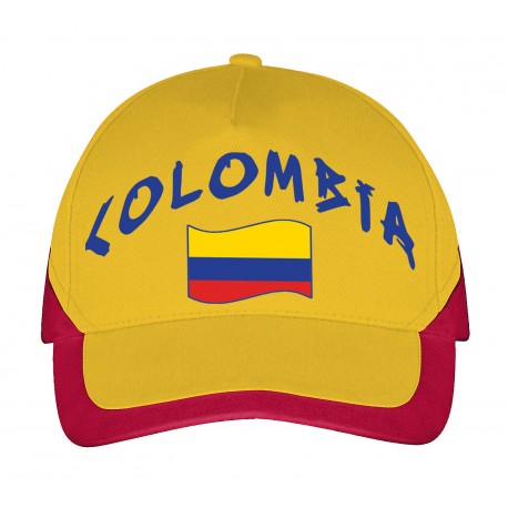 Picture of Supportershop COLCAP Colombia Yellow Cap
