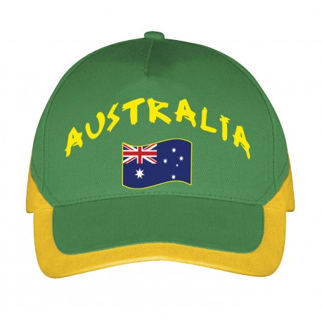 Picture of Supportershop AUSCAP Australia Green Cap