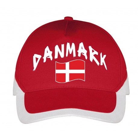 Picture of Supportershop DKCAP Denmark Red Cap