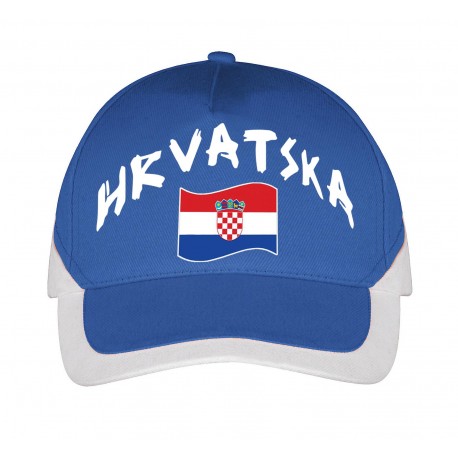 Picture of Supportershop CROCAP Croatia Blue Cap