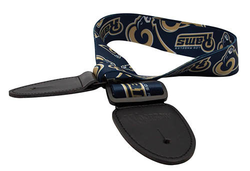 Sports Vault GSNFL26 Los Angeles Rams Guitar Strap