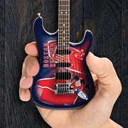 Sports Vault GMMLB04 Boston Red Sox Mini Guitar