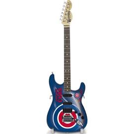 Sports Vault GMMLB05 Chicago Cubs Mini Guitar