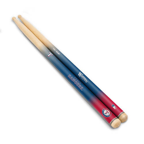 Sports Vault DSMLB28 Texas Rangers Drum Sticks