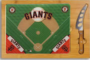 Picture of Sports Vault CSMLB24 San Francisco Giants Carving Set 2 piece Case