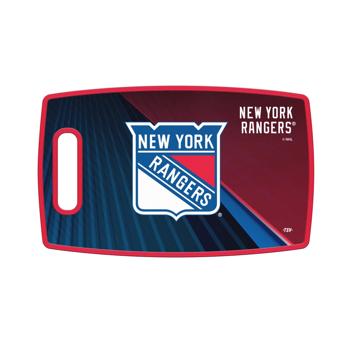 14 x 9 in. NHL New York Rangers Large Cutting Board
