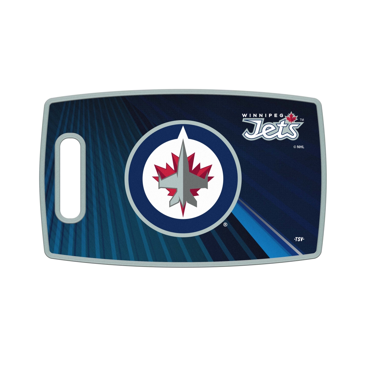 LBNHL30 14 x 9 in. NHL Winnipeg Jets Large Cutting Board