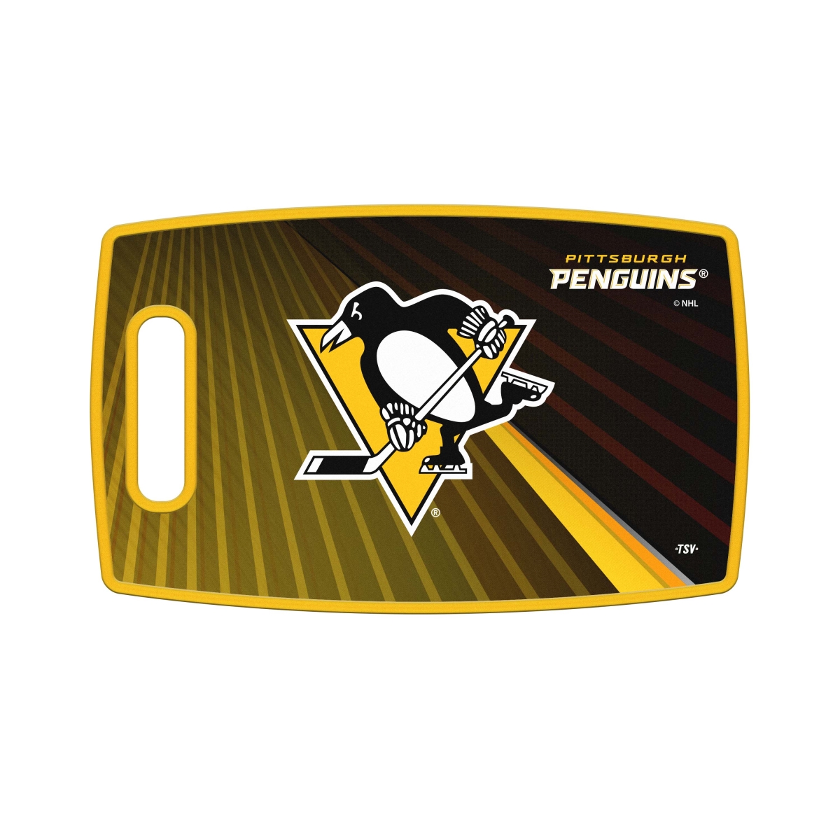 14 x 9 in. NHL Pittsburgh Penguins Large Cutting Board