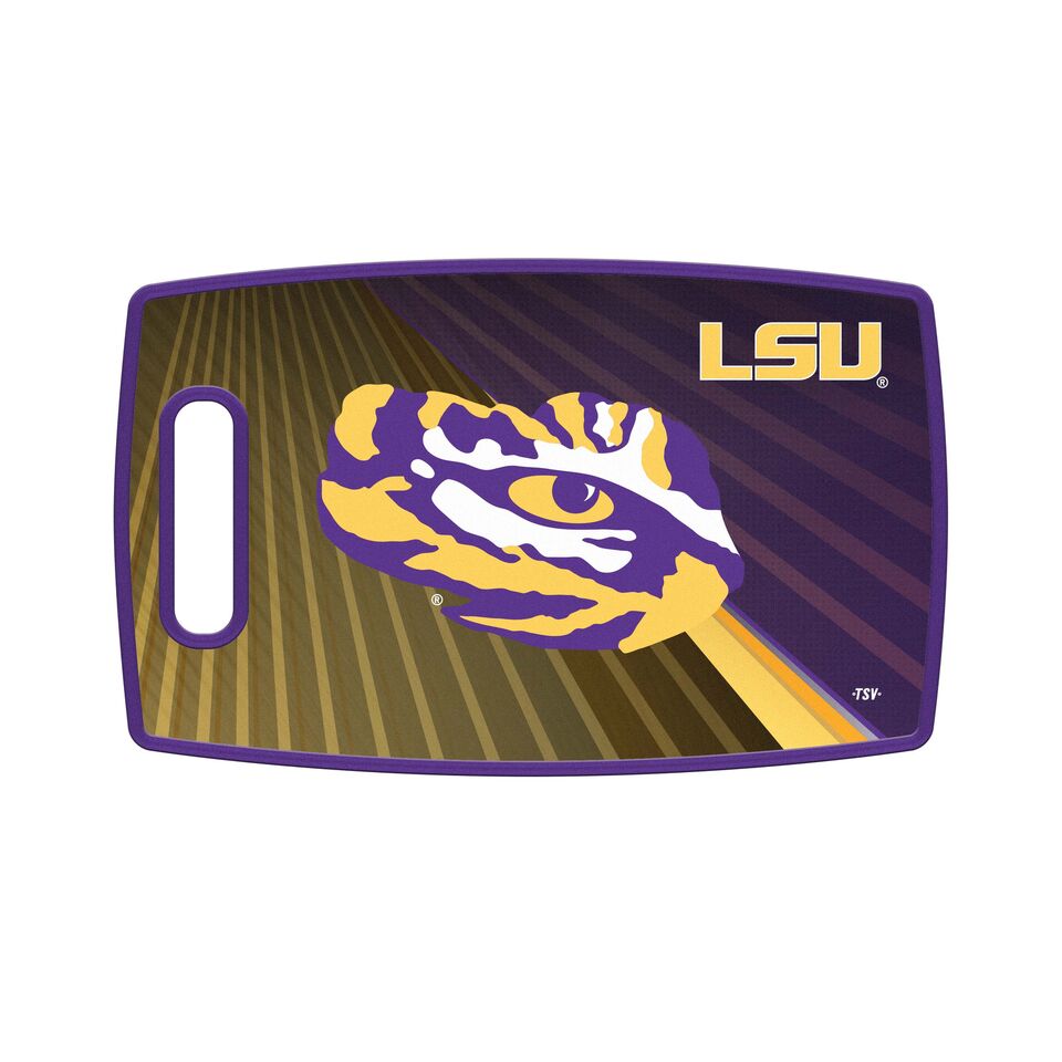 14 x 9 in. NCAA Louisiana State University Large Cutting Board