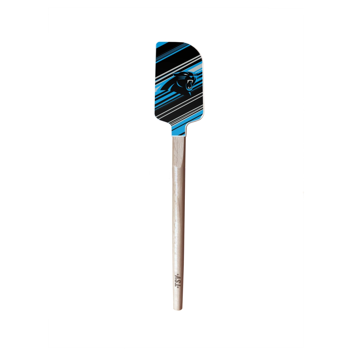4 x 2 in. NFL Carolina Panthers Large Silicone Spatulas