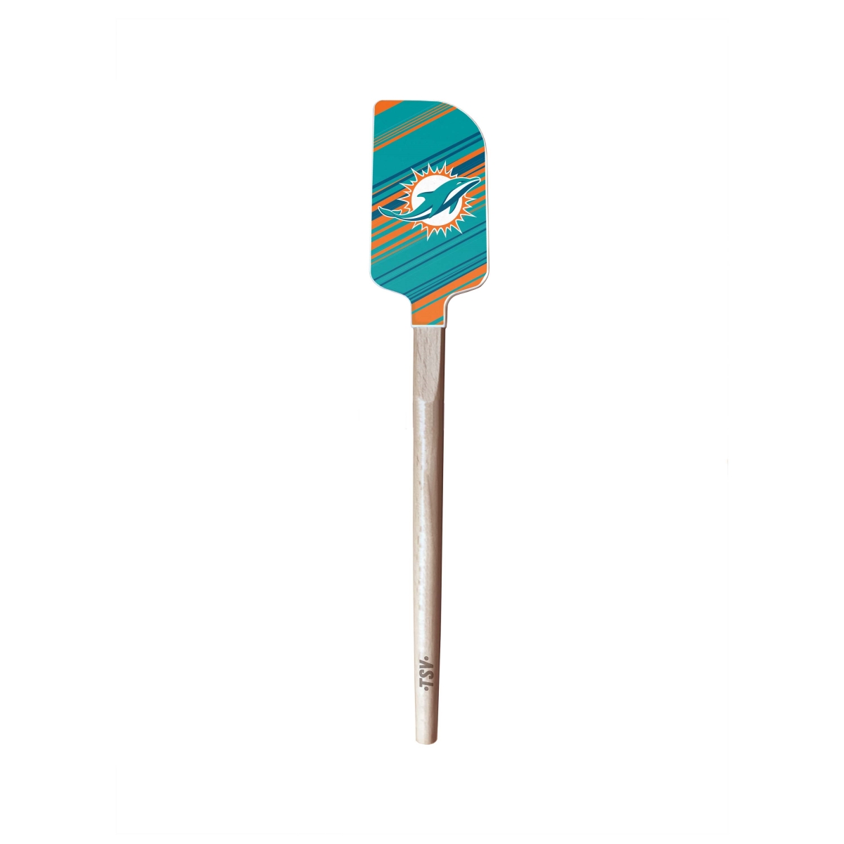 4 x 2 in. NFL Miami Dolphins Large Silicone Spatulas