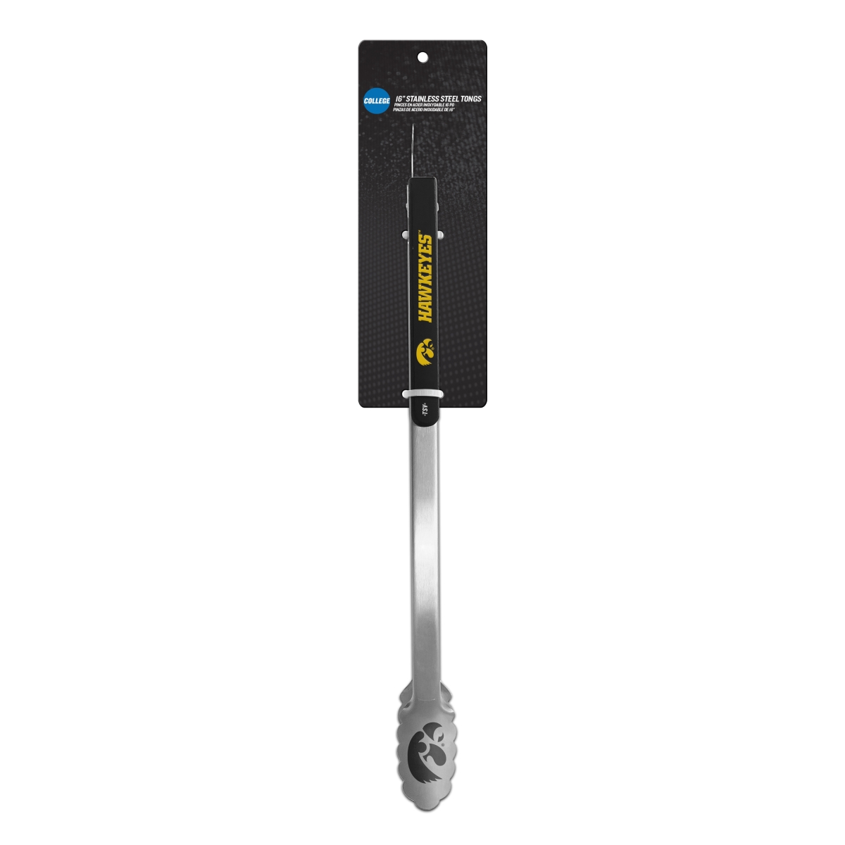 Iowa Hawkeyes Kitchen Tongs, Black