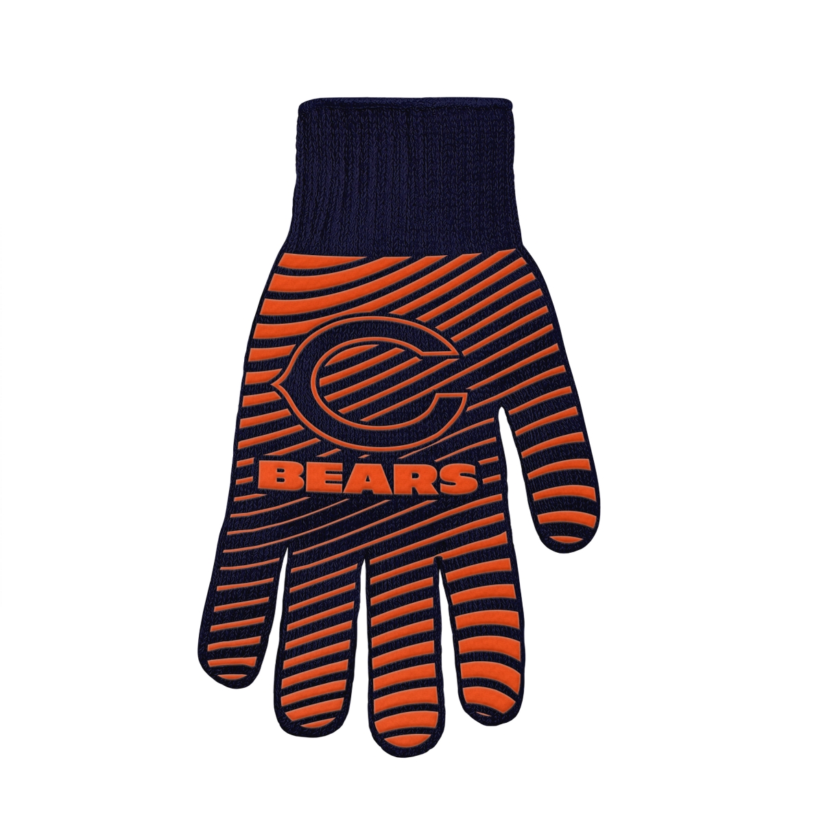 BGNFL0601 Chicago Bears BBQ Gloves, Orange