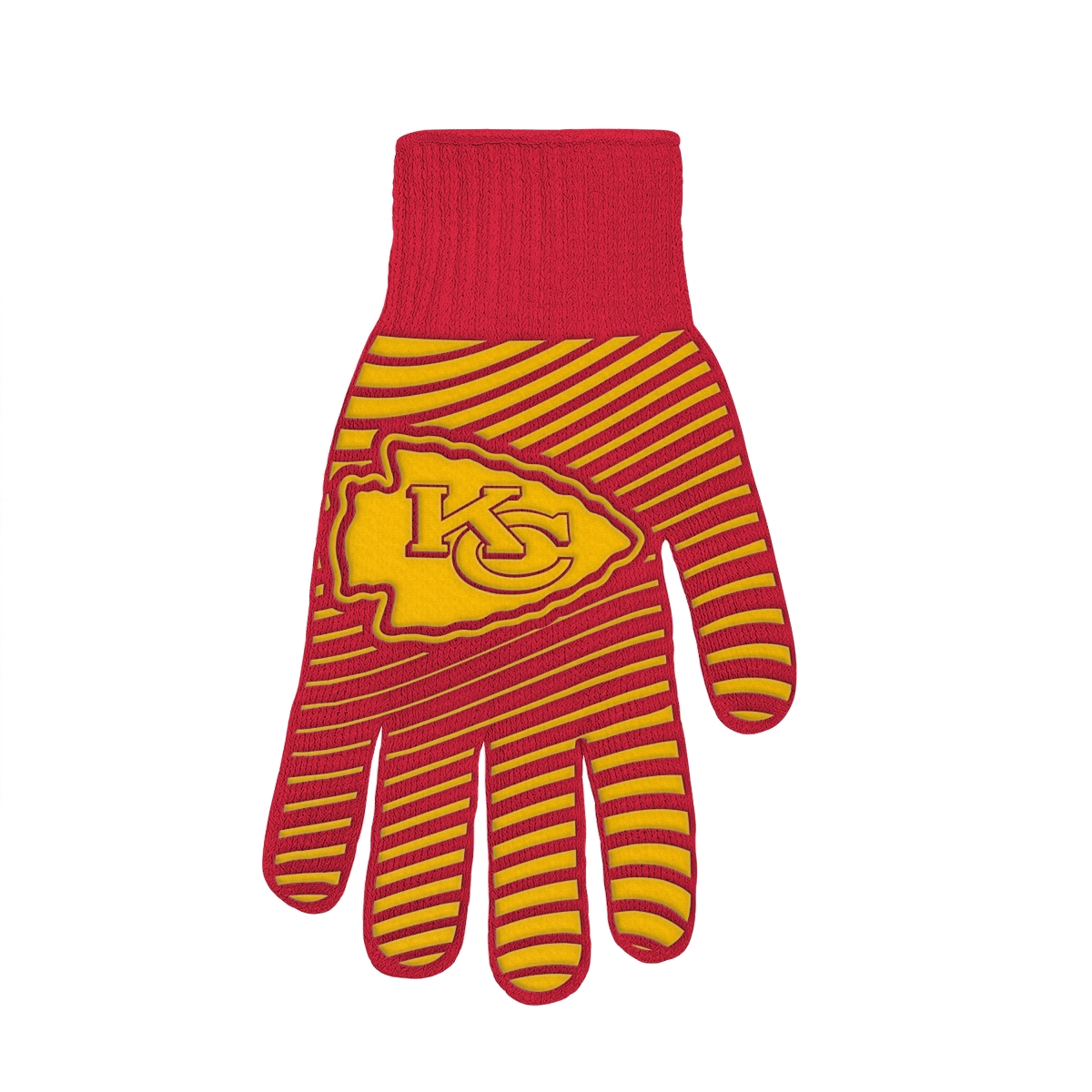 BGNFL1601 Kansas City Chiefs BBQ Gloves, Red
