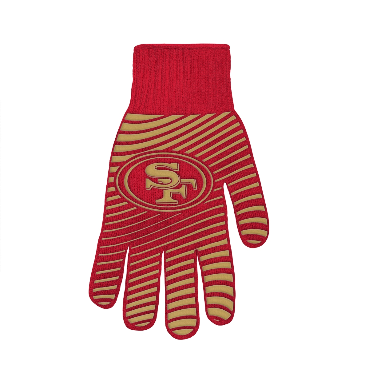 San Francisco 49ers BBQ Gloves, Red