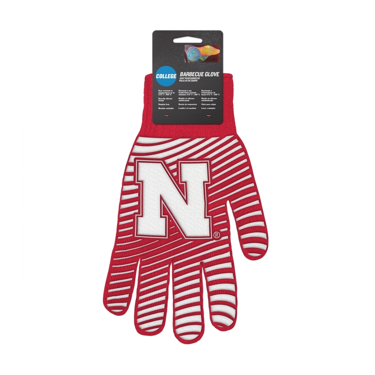 Nebraska Cornhuskers BBQ Gloves, Red