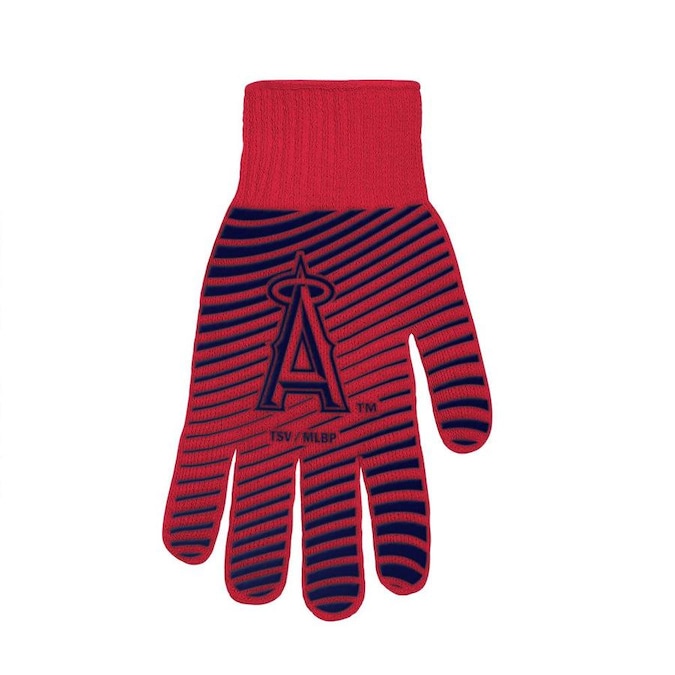 Picture of TSV Home BGMLB1301 MLB Los Angeles Angels BBQ Glove&#44; Red