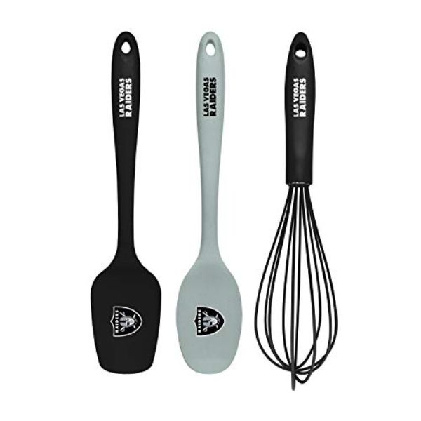 NFL Las Vegas Raiders Kitchen Utensil Set - 3 Piece