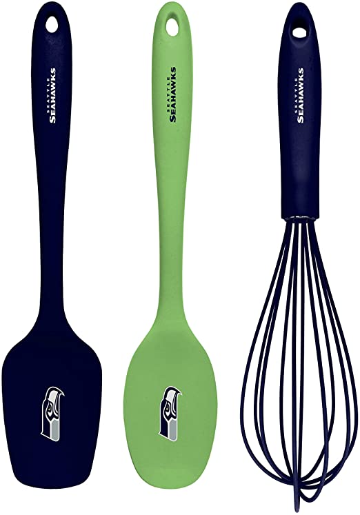 Picture of Collection KUSNFL2901 NFL Seattle Seahawks Kitchen Utensil Set - 3 Piece