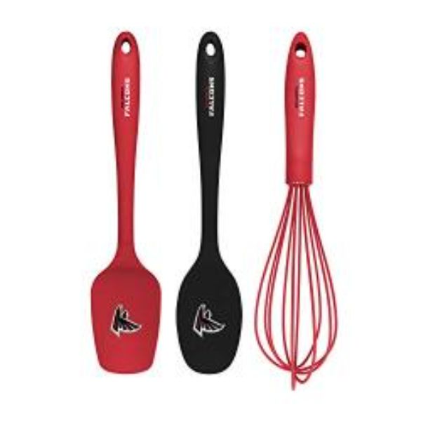 Picture of Collection KUSNFL0201 NFL Atlanta Falcons Kitchen Utensil Set - 3 Piece