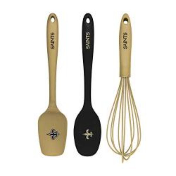 Picture of Collection KUSNFL2001 NFL New Orleans Saints Kitchen Utensil Set - 3 Piece