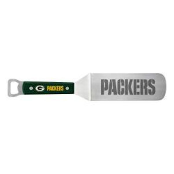Picture of Collection BBSNFL1201 NFL Green Bay Packers BBQ Spatula with Bottle Opener