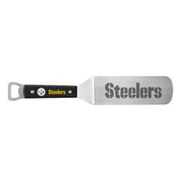 Picture of Collection BBSNFL2501 NFL Pittsburgh Steelers BBQ Spatula with Bottle Opener