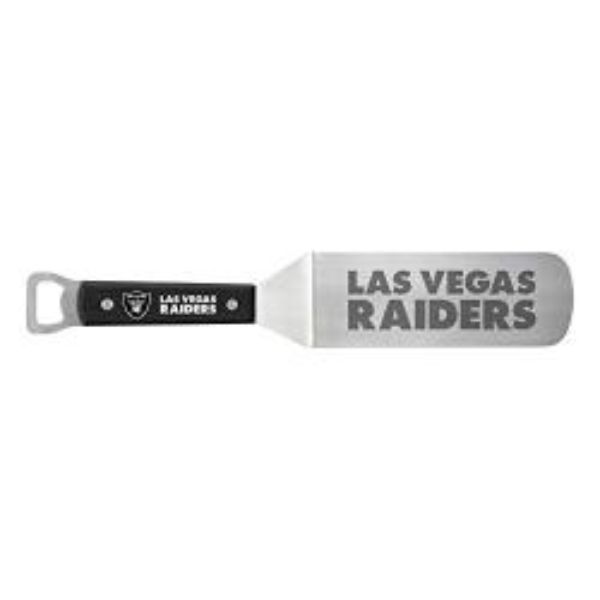 Picture of Collection BBSNFL7001 NFL Las Vegas Raiders BBQ Spatula with Bottle Opener