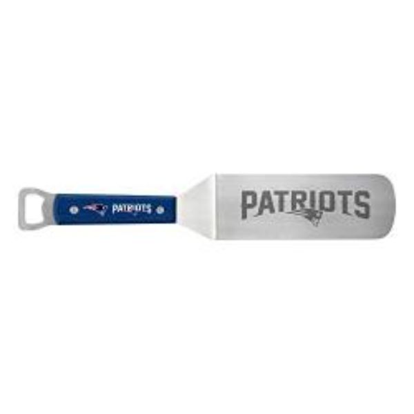Picture of Collection BBSNFL1901 NFL New England Patriots BBQ Spatula with Bottle Opener