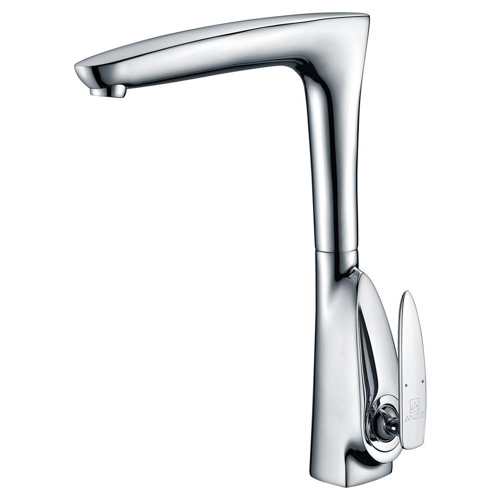 Picture of Anzzi KF-AZ034 Timbre Series Single Handle Kitchen Faucet in Polished Chrome