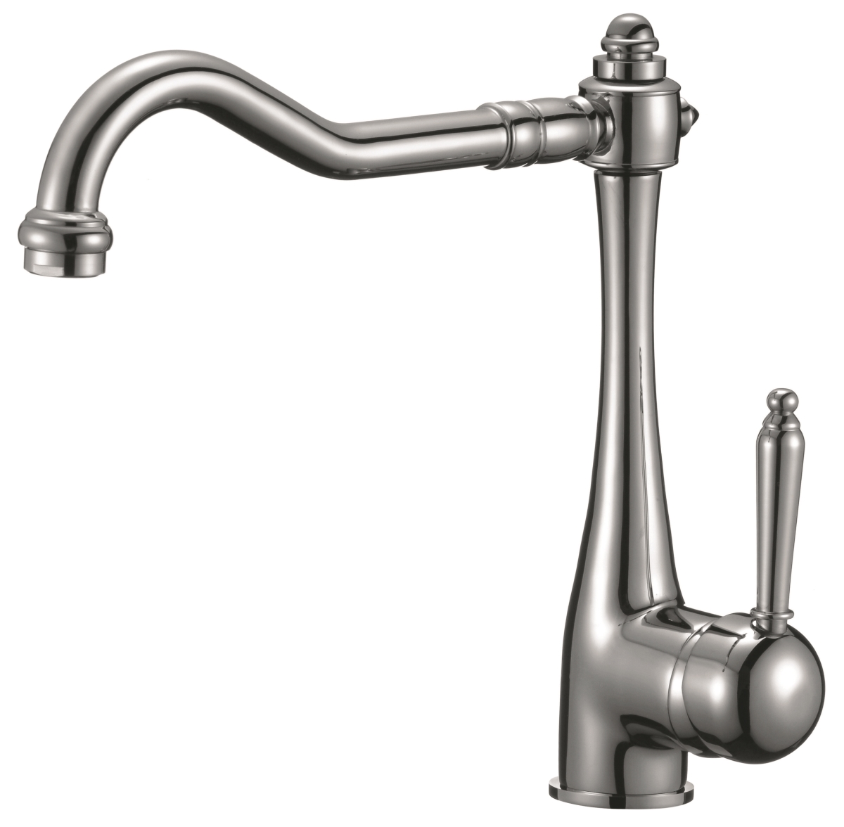Picture of Anzzi KF-AZ198CH 10.24 x 4.13 x 10.83 in. Patriarch Single Handle Standard Kitchen Faucet&#44; Polished Chrome