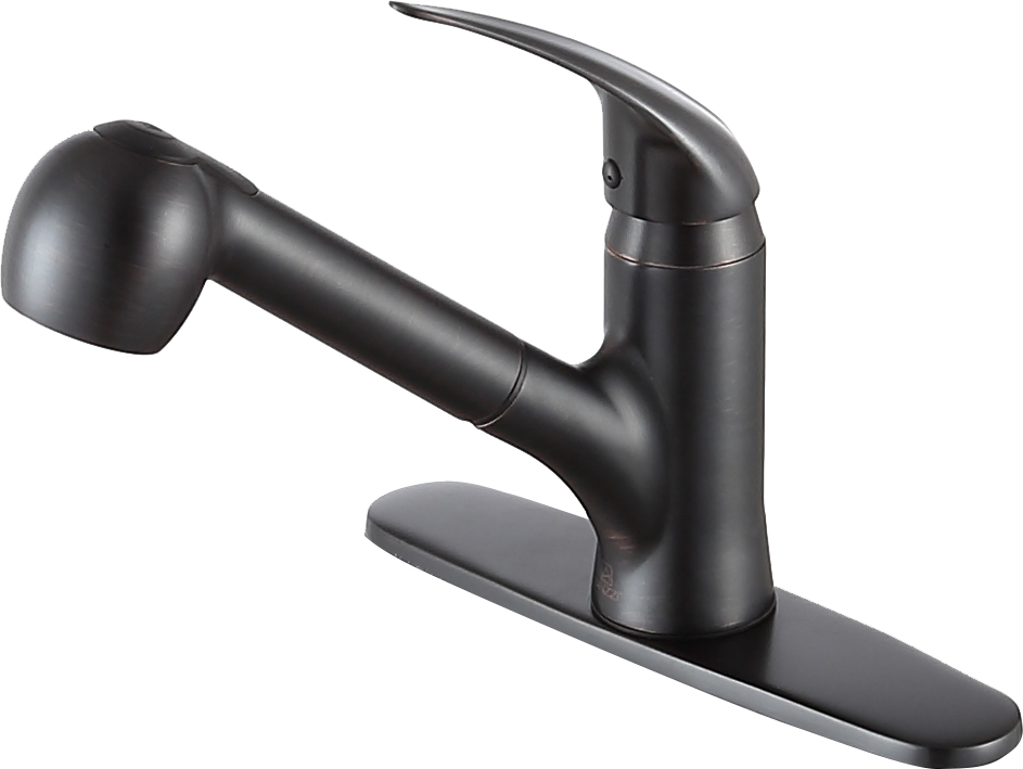 Picture of Anzzi KF-AZ204ORB Del Acqua Single-Handle Pull-Out Sprayer Kitchen Faucet&#44; Oil Rubbed Bronze - 8.38 x 9.84 x 2.32 in.