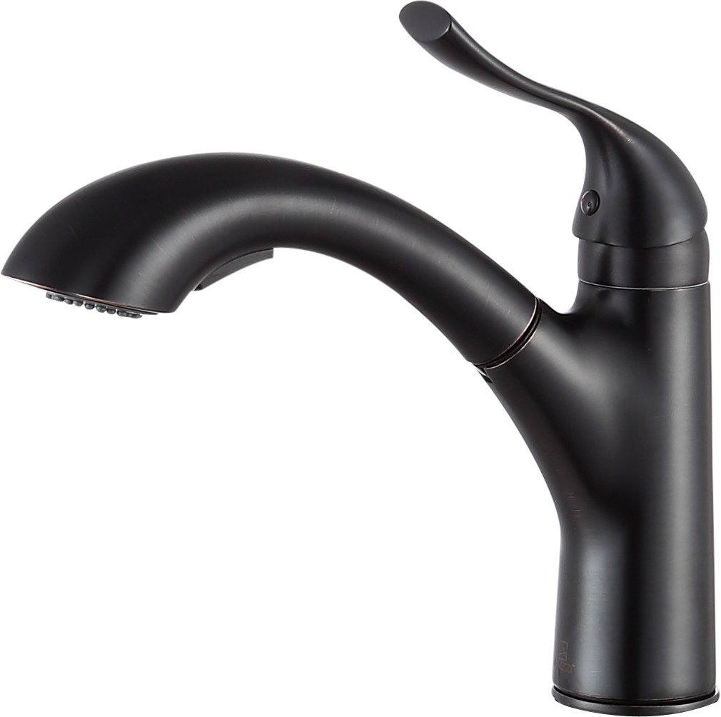 Picture of Anzzi KF-AZ205ORB Di Piazza Single-Handle Pull-Out Sprayer Kitchen Faucet&#44; Oil Rubbed Bronze - 9.53 x 10.63 x 2.28 in.