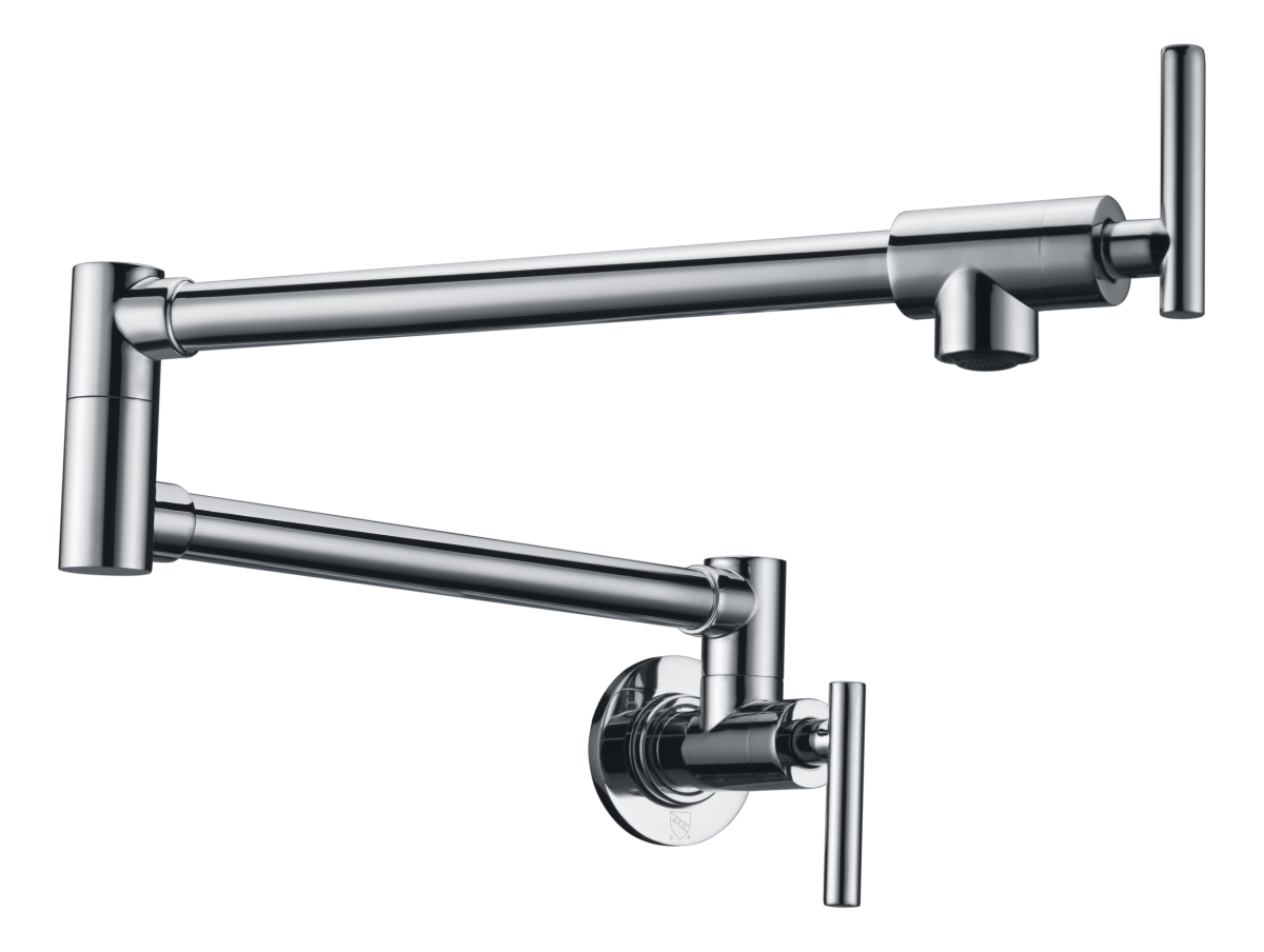 Picture of Anzzi KF-AZ258CH 24 in. Braccia Series Wall Mounted Pot Filler - Polished Chrome