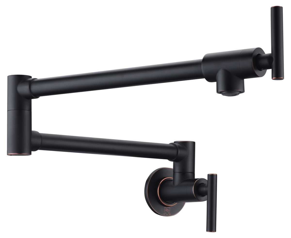 Picture of Anzzi KF-AZ258ORB 24 in. Braccia Series Wall Mounted Pot Filler - Oil Rubbed Bronze