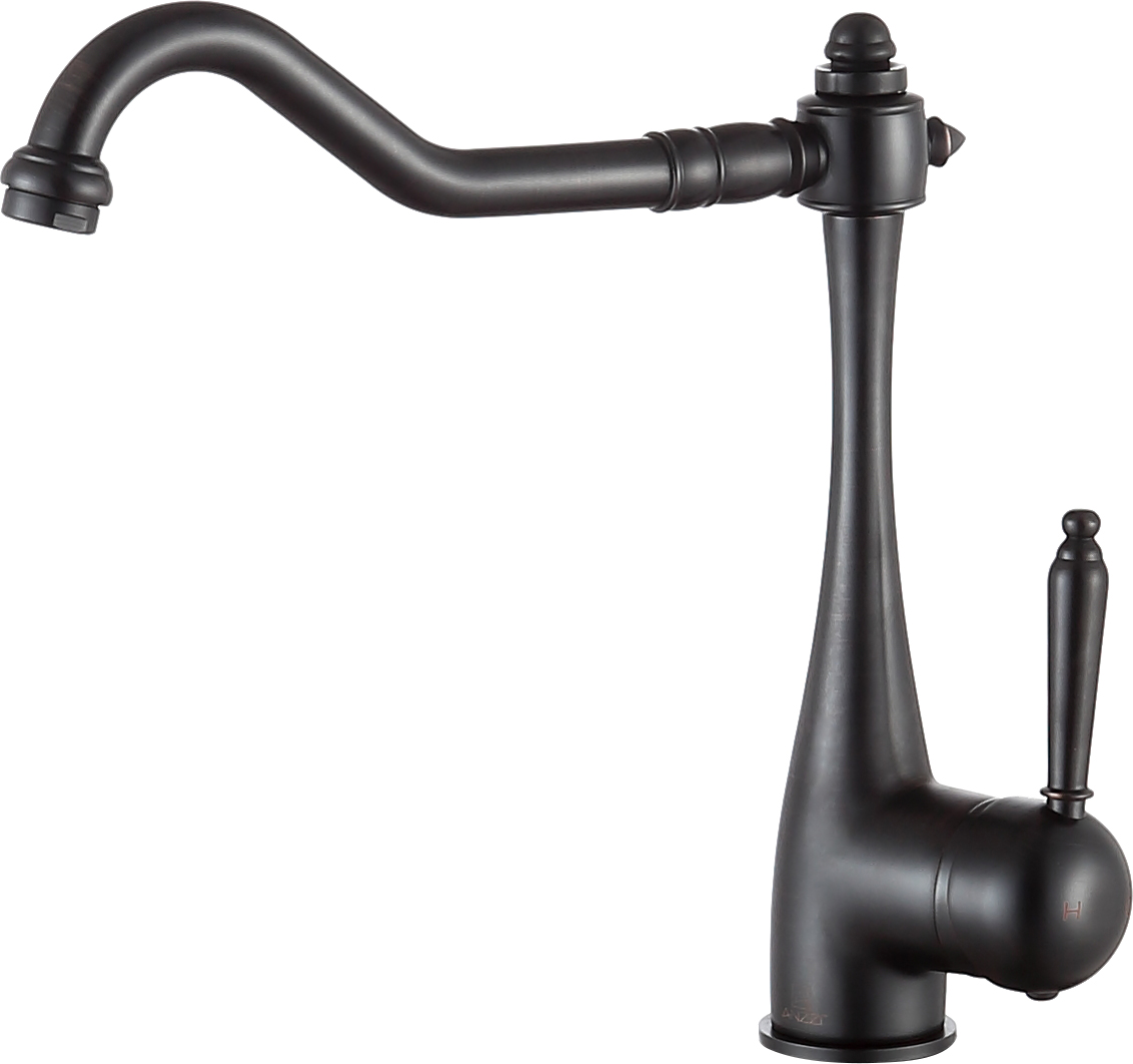 Picture of Anzzi KF-AZ198ORB Patriarch Series Single Handle Kitchen Faucet - Oil Rubbed Bronze