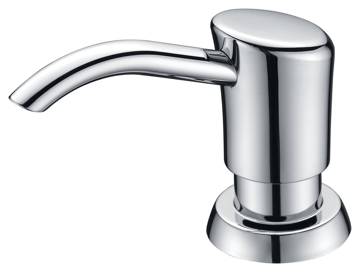 12 oz Florence Bottle Soap Dispenser in Polished Chrome
