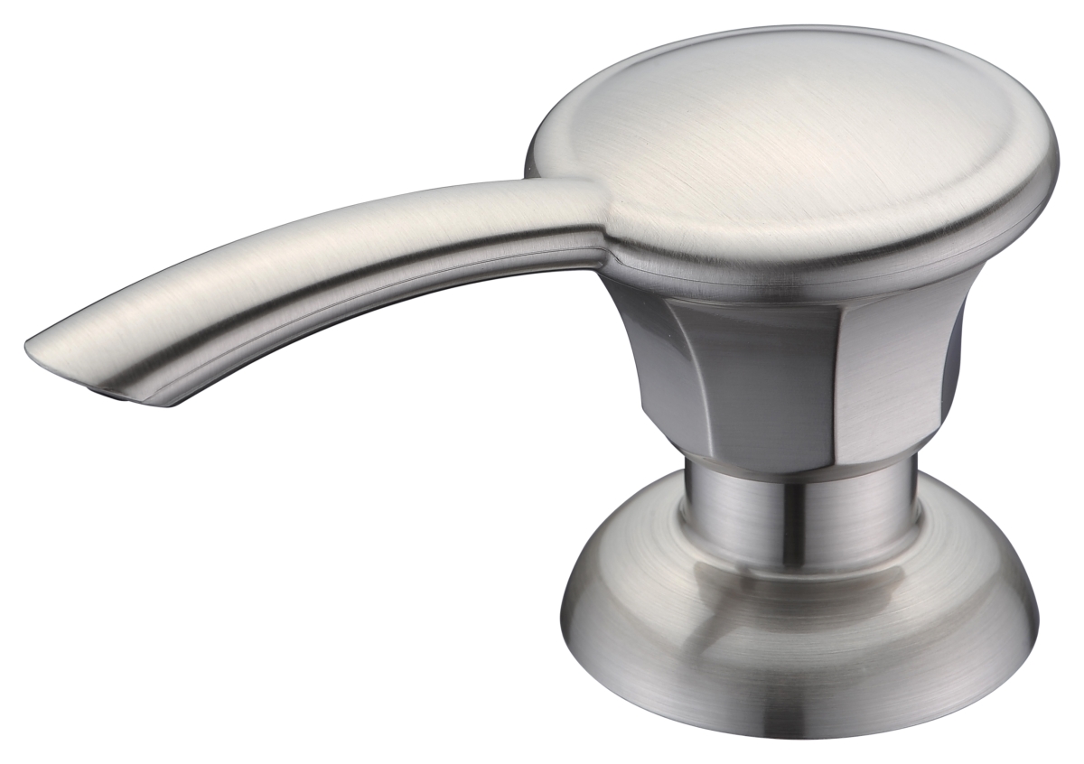 12 oz Veneto Bottle Soap Dispenser in Brushed Nickel