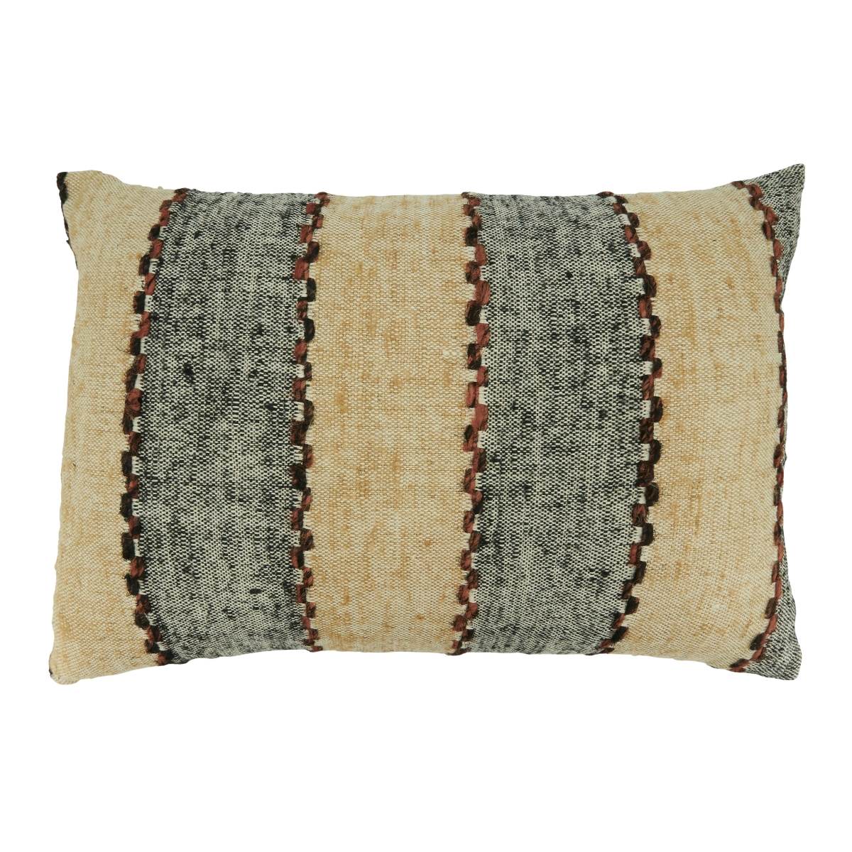3044.M1624BC 24 in. Striped Design Rectangle Pillow Cover