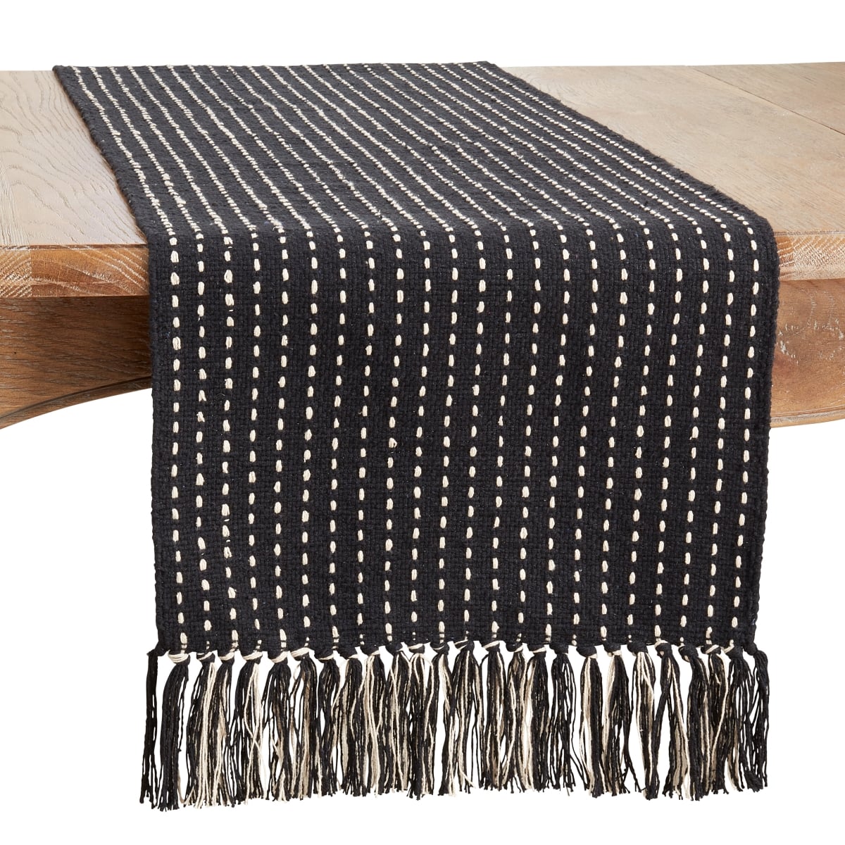 16 x 72 in. Stitched Fringe Table Runner
