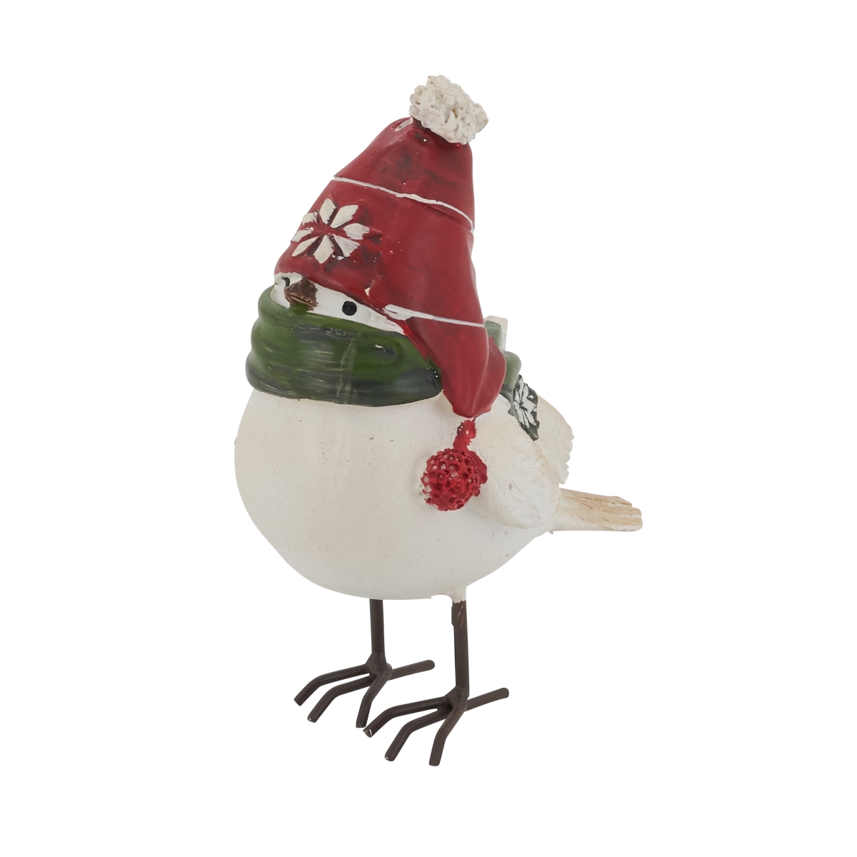 Picture of Saro Lifestyle XD284.M 5 in. Beanie Figurine with Bird, Multi Color