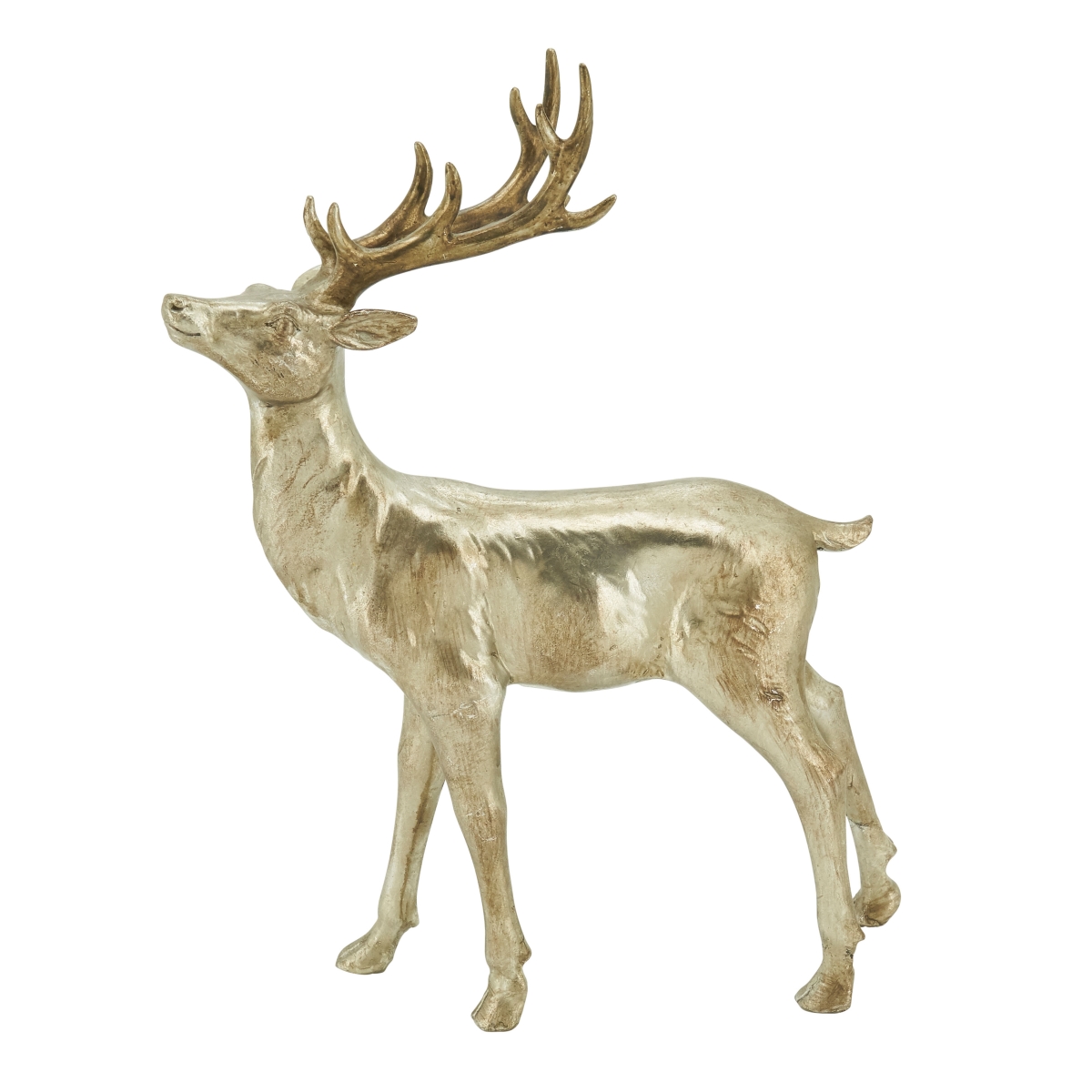 12 in. Standing Deer Home Accent, Silver
