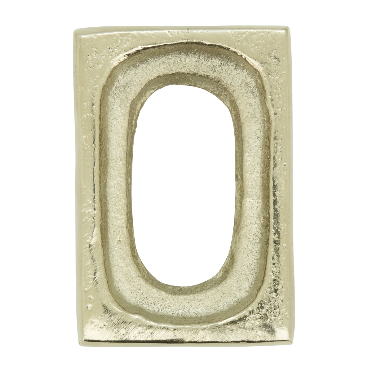 Picture of Saro Lifestyle NR970.S 3 x 2 in. Rectangle Napkin Rings, Silver - Set of 4
