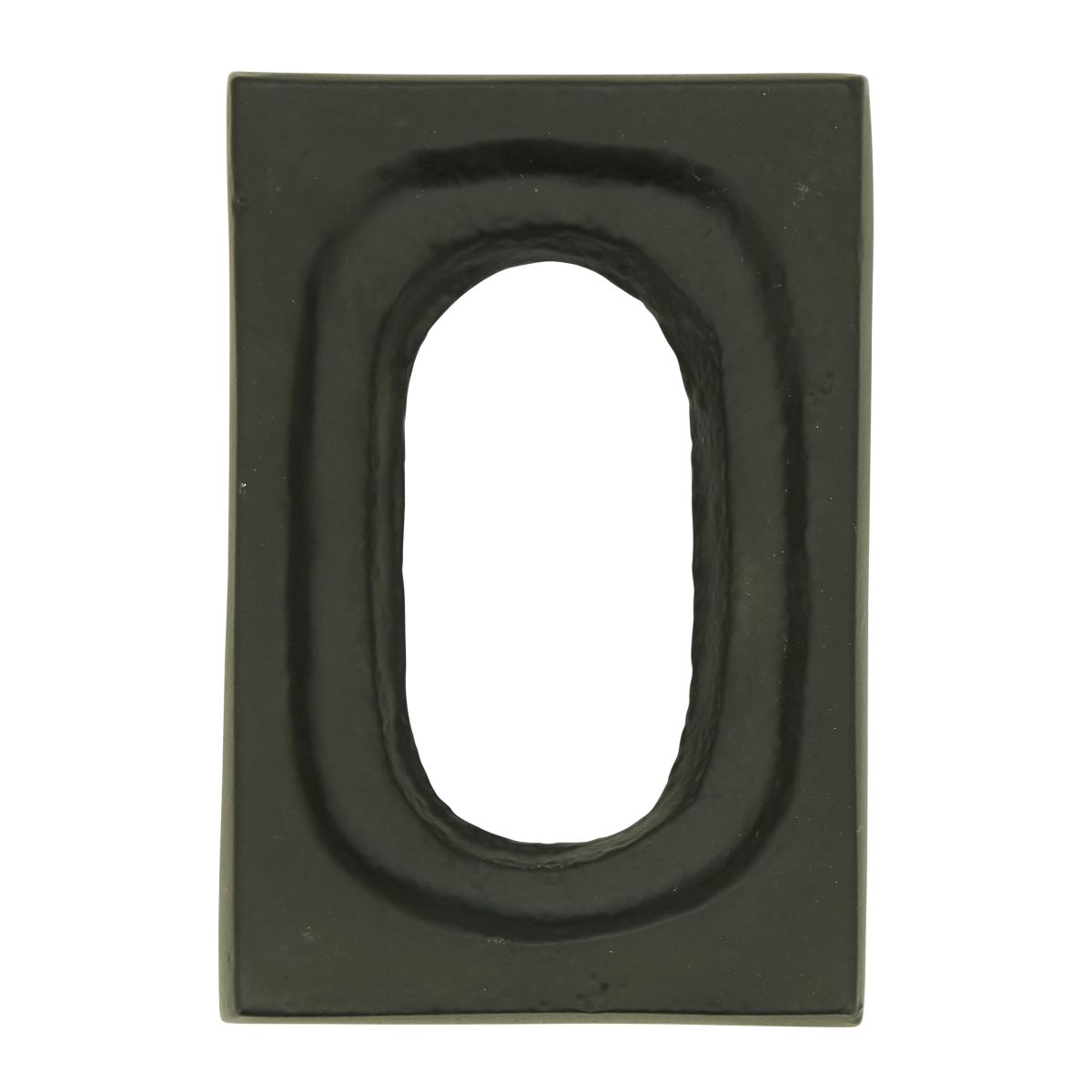 Picture of Saro Lifestyle NR970.BK 3 x 2 in. Rectangle Napkin Rings, Black - Set of 4