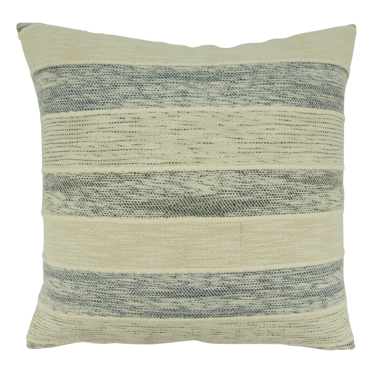 Poly Filled Striped Throw Pillow, Blue