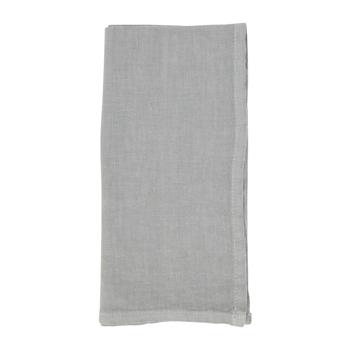 Picture of Saro Lifestyle 1423.GY20S 20 in. Pure Linen Elegance Table Square Napkin, Grey - Set of 4