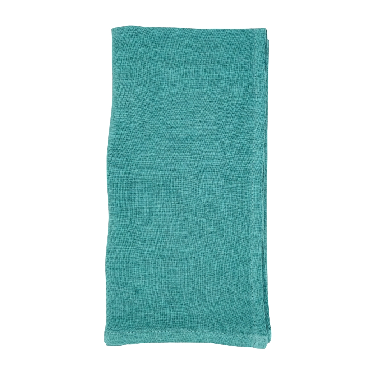 Picture of Saro Lifestyle 1423.SE20S 20 in. Pure Linen Elegance Table Square Napkin, Sea Green - Set of 4