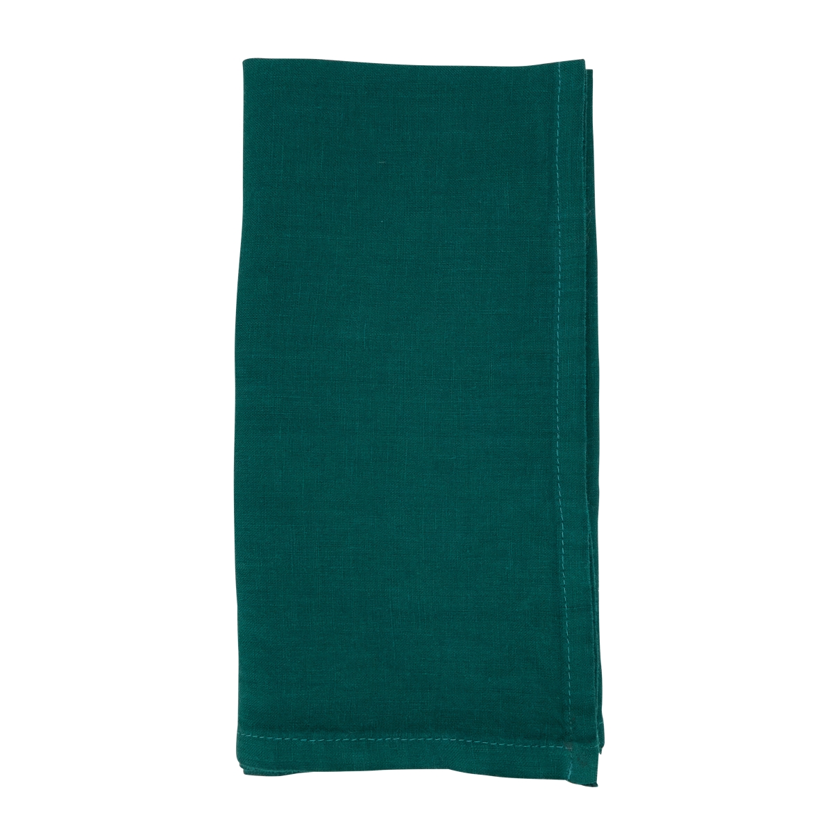 Picture of Saro Lifestyle 1423.JG20S 20 in. Pure Linen Elegance Table Square Napkin, Jasper Green - Set of 4